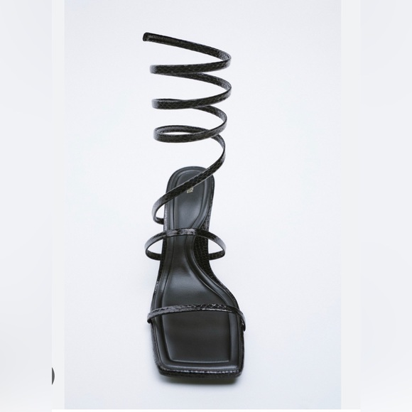 Zara wrap around heels - Picture 1 of 3